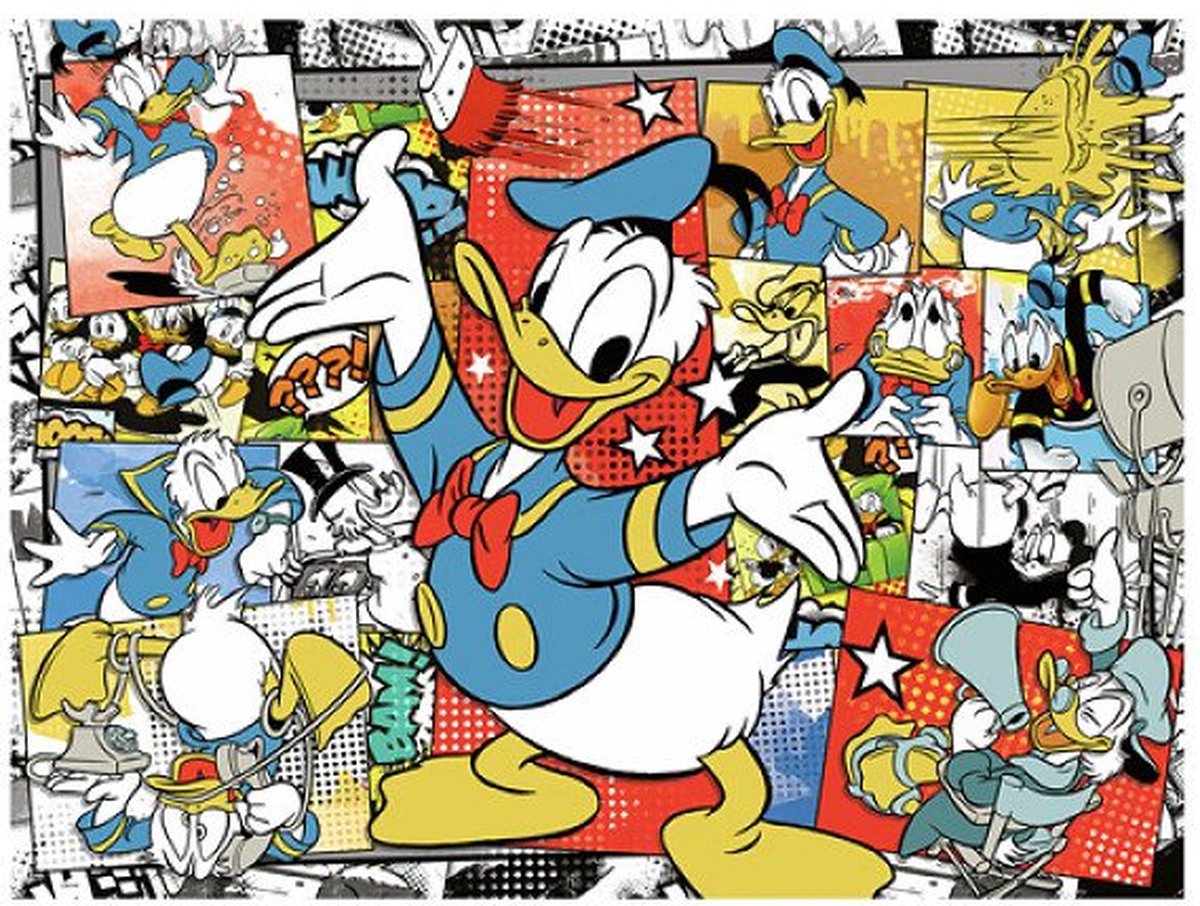 Ravensburger Puzzle Jigsaw Donald Duck, 1500st.