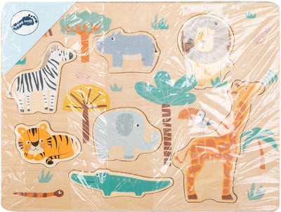 Small Foot Wooden Puzzle Safari