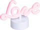 Rl vis ta lumière réalité amor - lampe de table - blanc - incl. 1x SMD 1 W - Connexion USB - adapté à l'alimentation par batterie