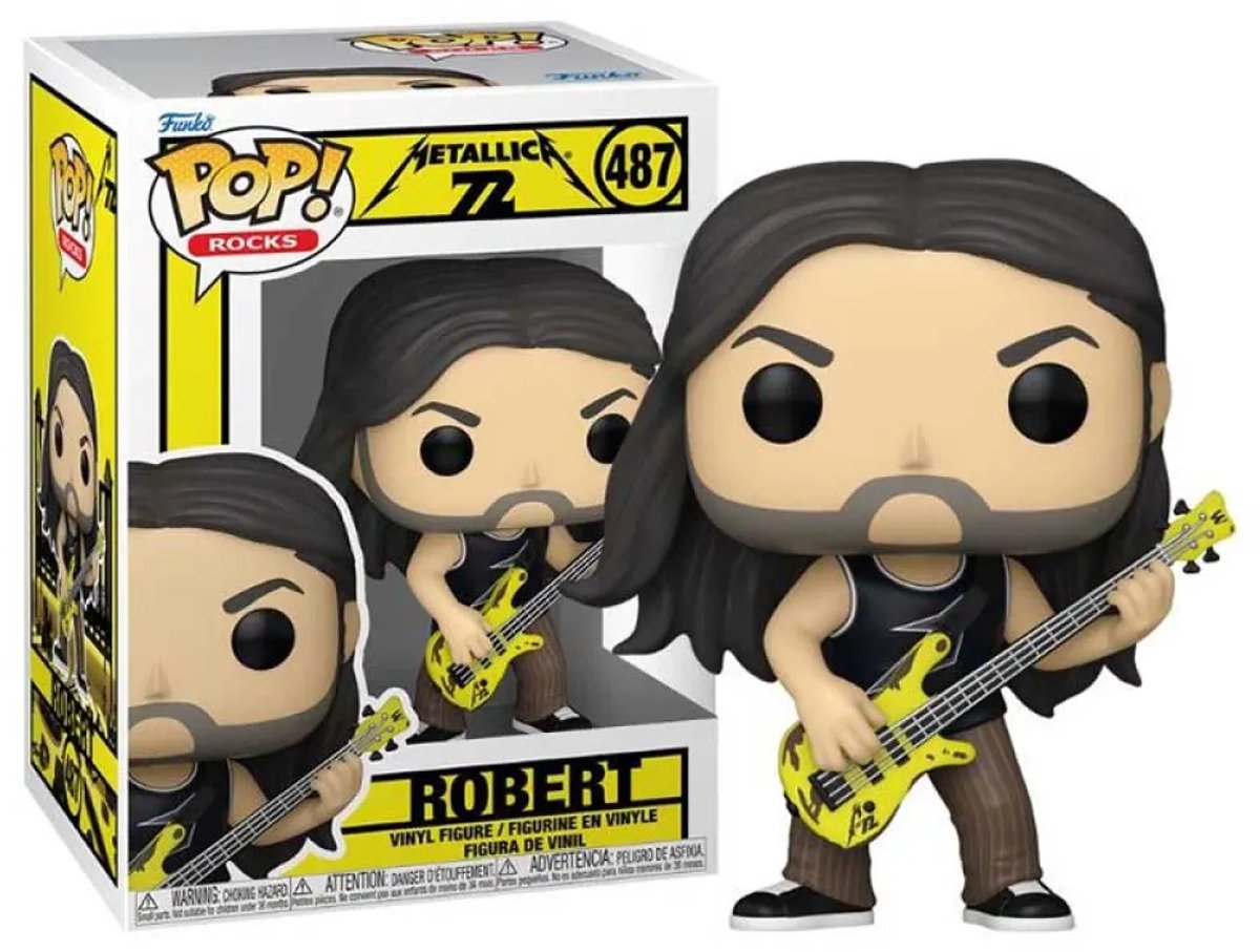 Funko Metallica Robert Vinyl Figure 487 unisexe Pop! - neutre - standard