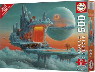Puzzle Educa 500 planètes ognia i lodu 113455 - puzzle 500 planète de feu et de glace 113455