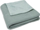 Jollein couverture bébé berceau 75x100cm tricot basique polaire vert forêt