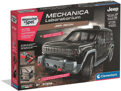 Reconnaissance de jeep de mécanique de jeu scientifique Clementoni