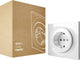 Fibaro walli n socket type f - blanc - élément de base classique
