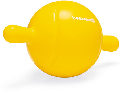 Beeztees apportino ball - jouet pour chien - jaune - 21,5x12x12 cm