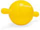 Beeztees apportino ball - jouet pour chien - jaune - 21,5x12x12 cm