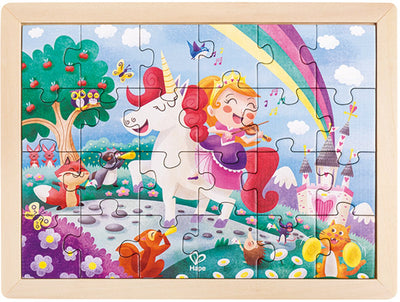 Puzzle des amis de la licorne Hape
