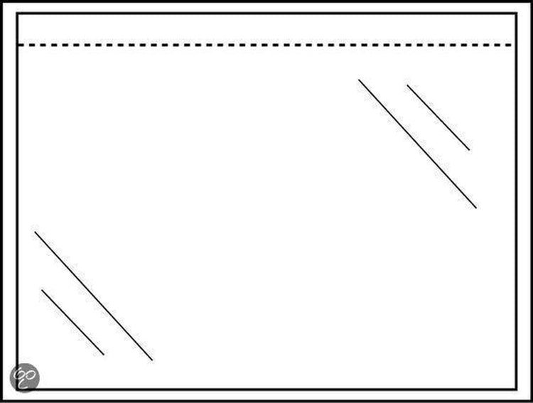 Enveloppe pour liste de colisage Raadhuis - 165x122 mm - a6 - non imprimée - 1000 pièces - rd-310100