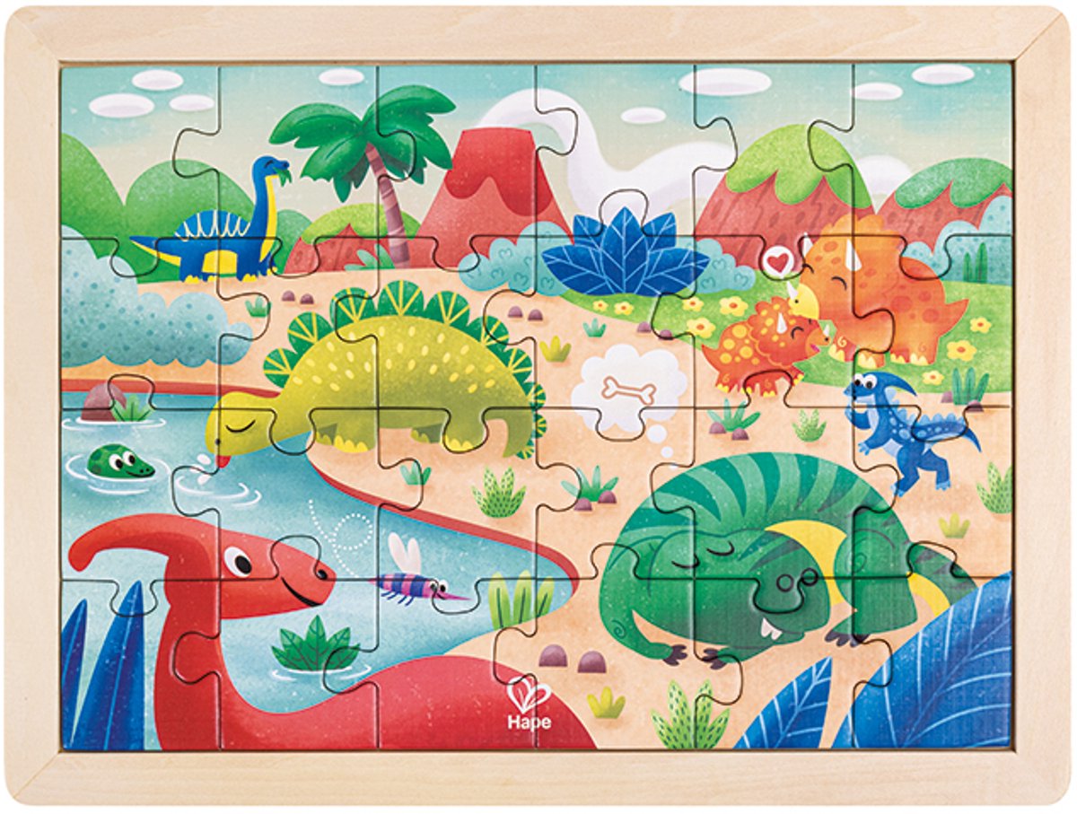 Puzzle de dinosaure Hape
