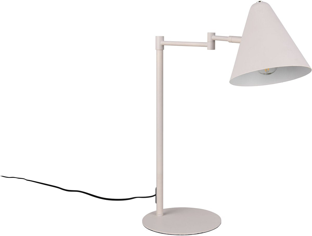 Trio cosima - lampe de table - gris chaud - excl. 1x e14 4 w - orientable