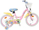 Disney Stitch Children's Bicycle - Girls - 16 pouces - Crème Coral Bleu