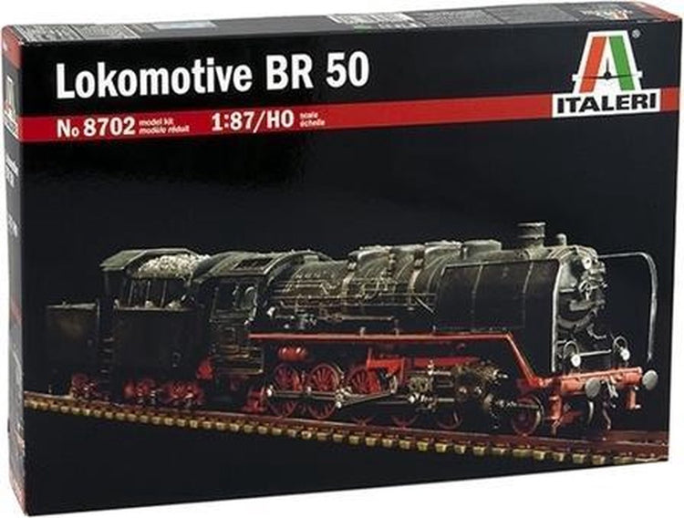 Italeri 510008702 h0 locomotive à vapeur br 50 kit de construction en plastique