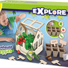 SES SES Explorez la serre en bois avec des légumes