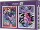 Puzzle Educa princesse des méchants de Disney 2x500 pièces en carton.