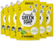 Recharge liquide vaisselle savon vert Marcel's - citron bergamote - 6 x 500ml