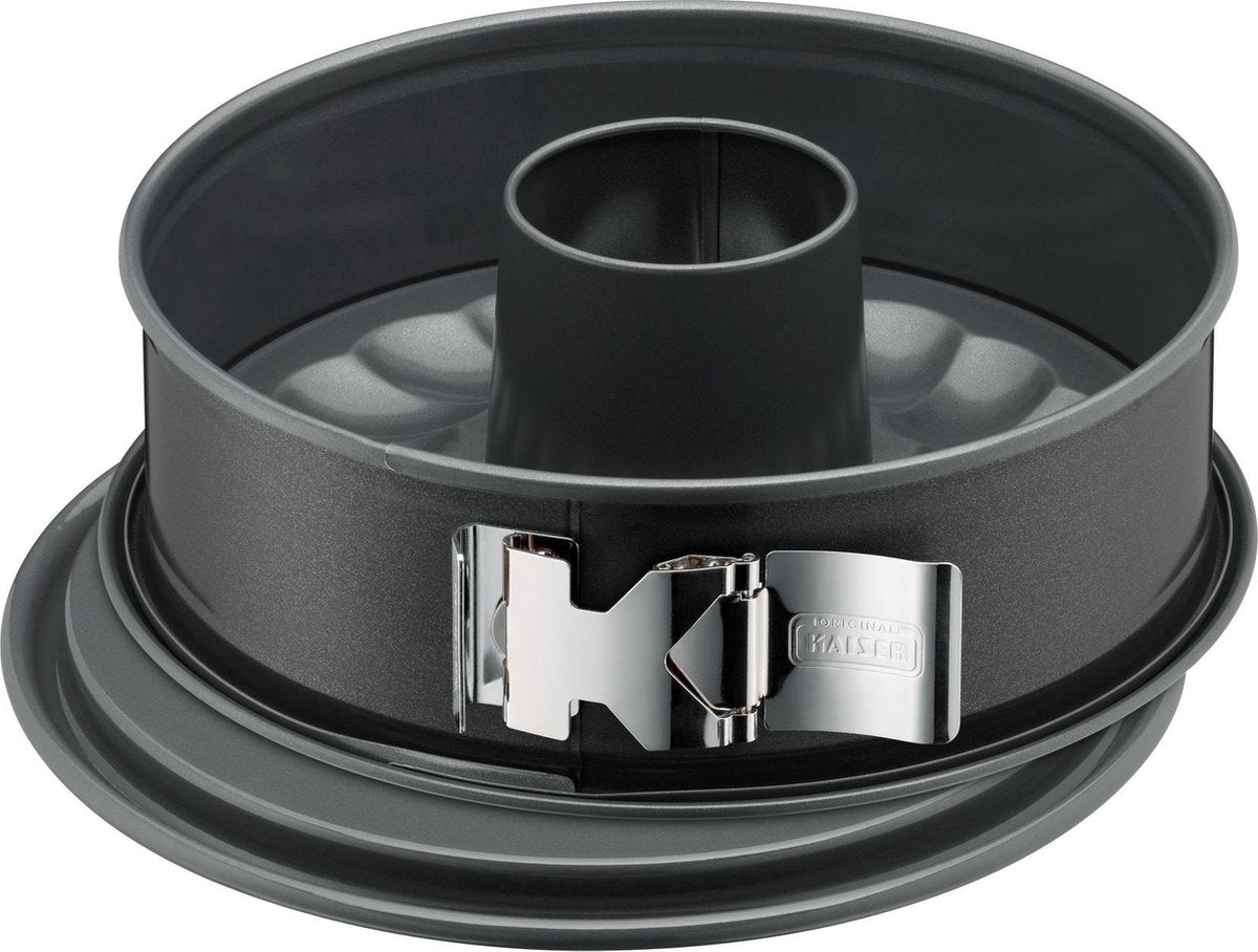 Moule à charnière Kaiser la forme plus - moule à pâtisserie - ø26 cm - avec 2 fonds - revêtement antiadhésif - étanche