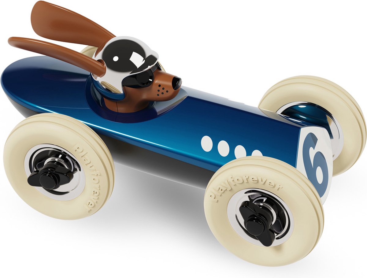 Playforever - petite voiture - Rufus Bertie - bleu