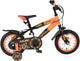 Vélo pour enfants Volare Strike - garçons - 12 pouces - noir orange - deux freins à main