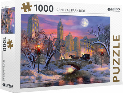Rebo productions puzzle Central Park Ride 1000 pièces