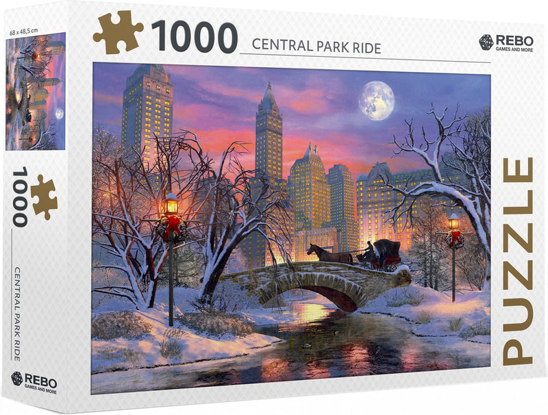 Rebo productions puzzle Central Park Ride 1000 pièces