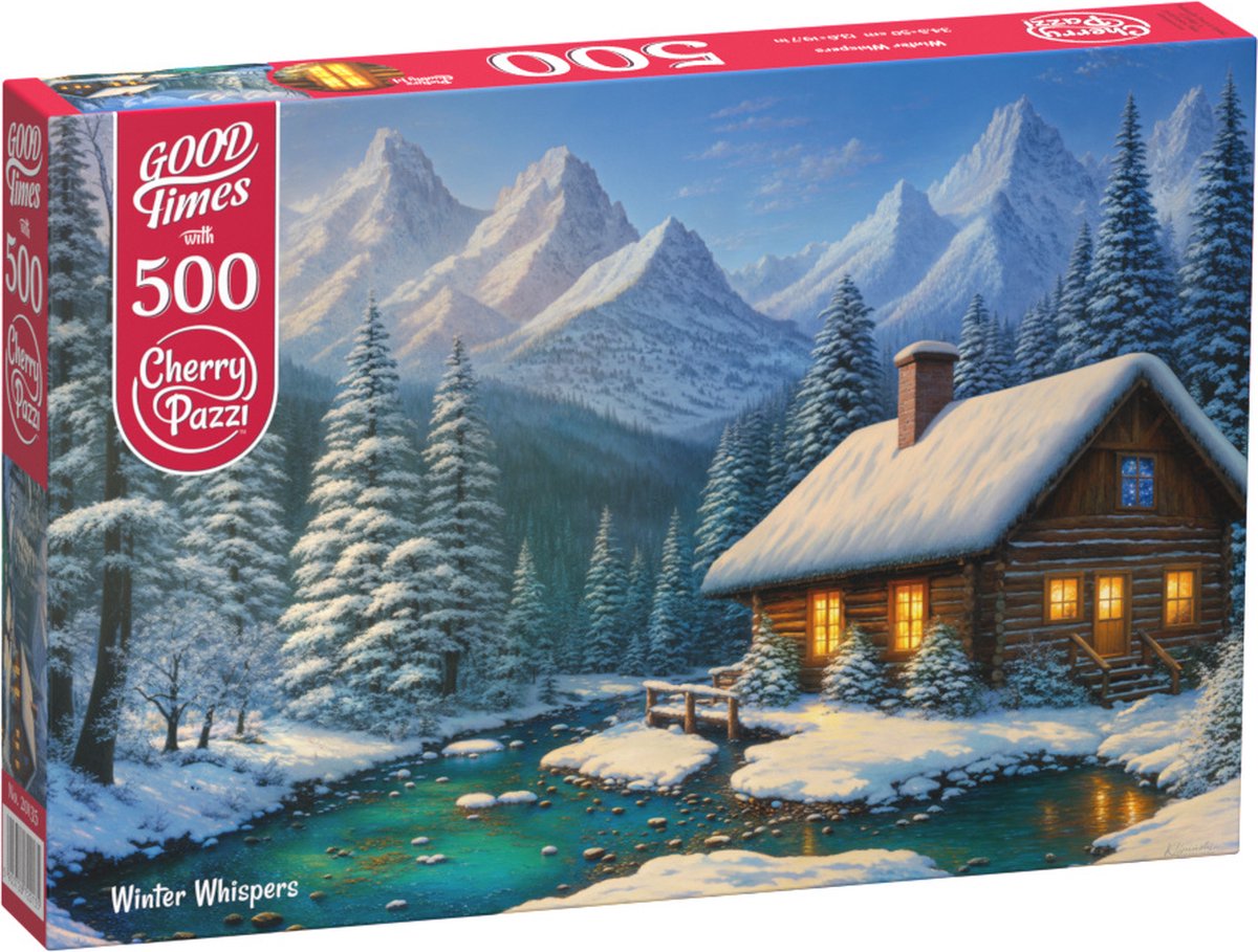 Cherrypazzi puzzle murmures d'hiver 500 pièces