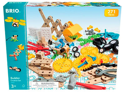 Ensemble créatif Brio Builder - Jouets de construction de 271 pièces pour garçons et filles