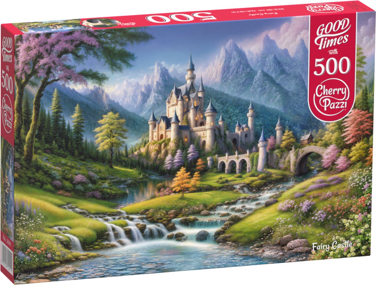 Puzzle château de fées Cherrypazzi 500 pièces