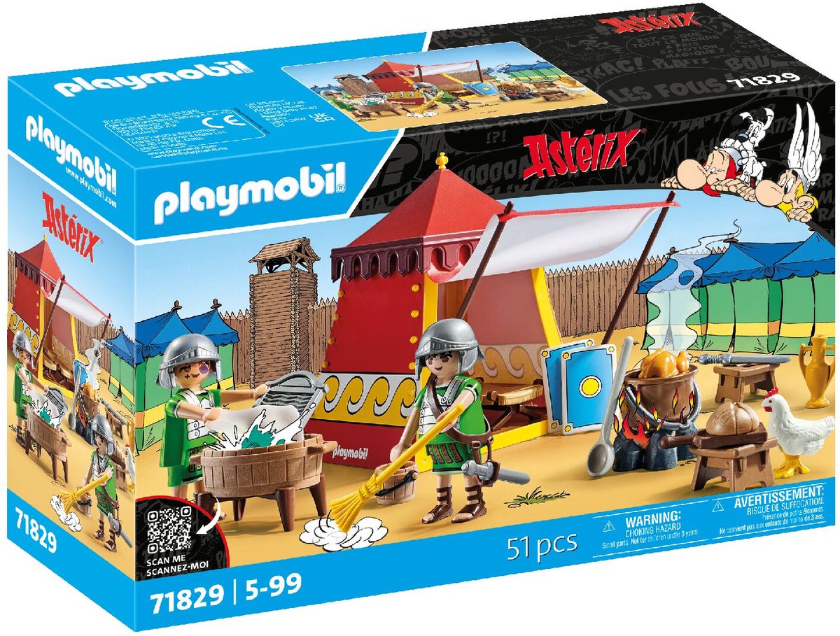 Playmobil Astérix Astérix : Tente des Légionnaires 71829
