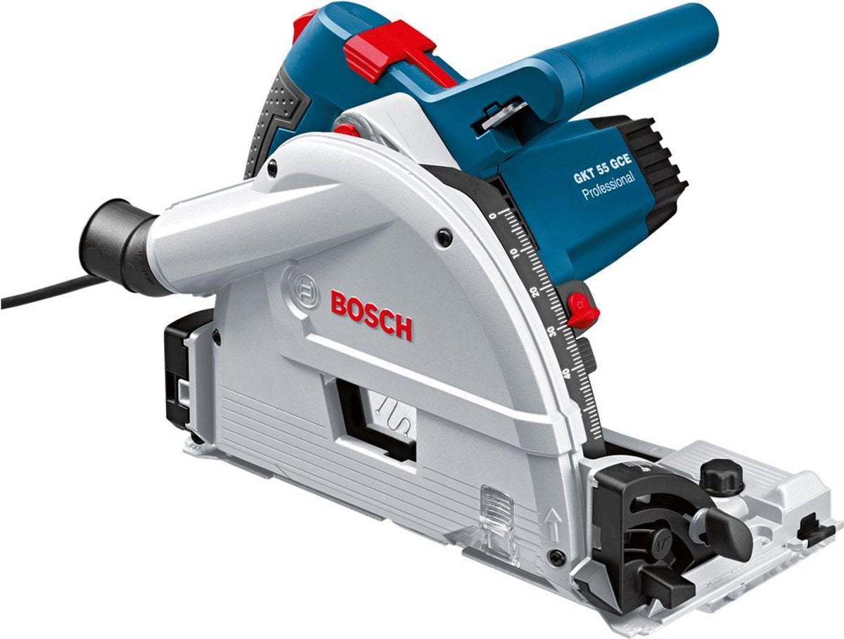 Scie plongeante Bosch bleue gkt 55 gce | 1400 watts | + l-boxx | 0601675001 - 0601675001