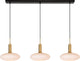 Lucide singala - suspension - 3xe27 - laiton doré mat