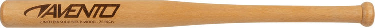 Batte de baseball Avento - bois de hêtre laqué - 63cm