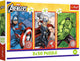 Trefl 3x50, ton héros, disney marvel the avengers fsc mix 70%, 50 pièce(s), bandes dessinées, 4 ans