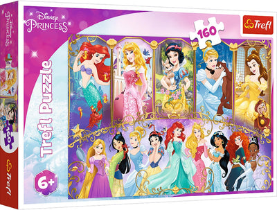 Puzzle Trefl Disney Princesse - 160 pièces - carton - puzzle enfant.