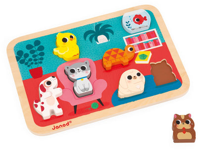 Janod - gros puzzle - animaux