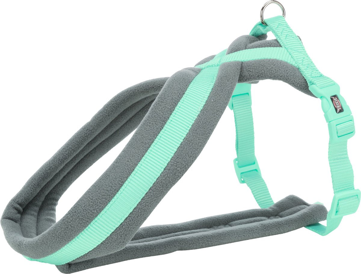 Trixie harnais pour chien premium touring vert menthe