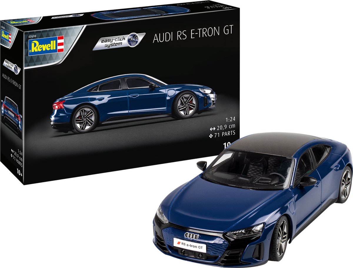 Maquette Revell - Audi RS E-tron GT 1:24 - 71 pcs.