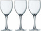 Verres à vin arcoroc du chef sommelier - 6x pièces - verre - 190 ml - vin rouge blanc