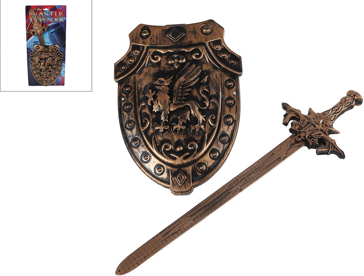 Ensemble de jeu bouclier et épée