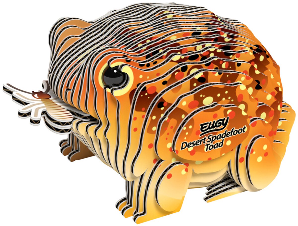 Puzzle 3D Eugy - chemin du désert - animaux sauvages - durable - collectionnez-les tous - 6 ans