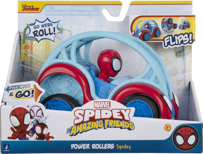 Spidey et ses incroyables amis, véhicule à rouleaux motorisés Spidey