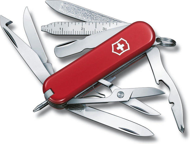 Couteau de poche mini-champ Victorinox - 16 fonctions - rouge