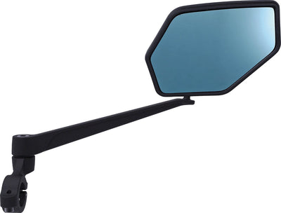 Bbb cycling e-view clamp mount rétroviseur de vélo e-bike droit - montage sur le guidon - rétroviseur - multi-réglable - certifié pour speed pedelec et vélo électrique - bbm-02