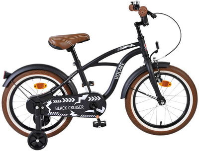 Yipeeh vélo 16 pouces noir cruiser 51646