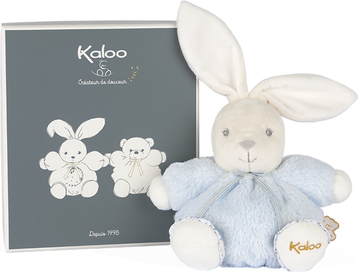 Kaloo perle – peluche – lapin bleu