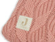 Jollein housse de matelas à langer spring knit 75x85cm - palissandre