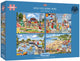 Gibsons - j'aimerais que tu sois ici (par Trevor Mitchell) - 4×500 pièces 48×34cm (l×h) - puzzle pour adultes