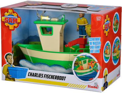 Bateau de pêche Simba Charlies avec silhouette