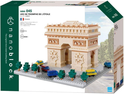 Jeu de construction Nanoblock arc de triomphe deluxe - 1560 pcs.