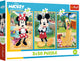 Trefl puzzle disney mickey mouse - 3x50 pièces fsc mix 70%.