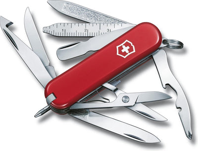 Couteau de poche mini-champ Victorinox - 16 fonctions - rouge